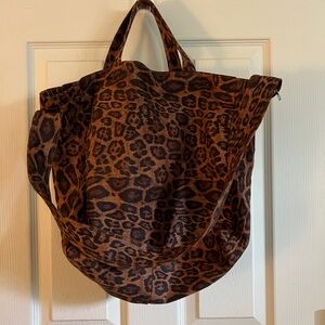 Leopard Print Tote Bag